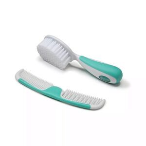 Safety 1st Easy Grip Brush And Comb White &‎ Green